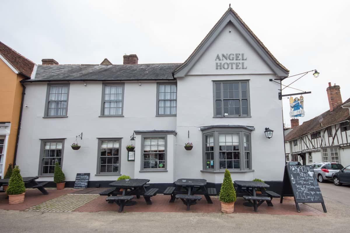 The Angel Hotel Lavenham Extérieur photo